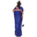 COCOON Silk MummyLiner - Seiden-Schlafsack ultramarine blue