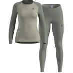 ODLO Damen Funktionsunterwäsche "Active Warm Eco" Set 2-teilig, Größe L in Gr