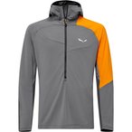 Salewa NXT Hyb 1/2 Zip  Herren  Laufshirts grau Größe M Trekking  Elastisch