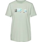 MAMMUT Damen Shirt Mountain T-Shirt 3308m, Größe L in Silber