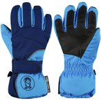 Trollkids Troll  Kinder  Fingerhandschuhe blau Größe 4.5 Skifahren  Elastisch 