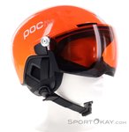 POC Pocito Obex Visor MIPS Kinder Skihelm mit Visier-Orange-XXS