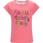 JACK WOLFSKIN Kinder Shirt VILLI T G, Größe 92 in Pink