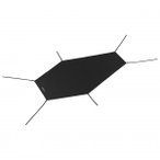 Nordisk - Telemark 2 Footprint - Zeltunterlage Gr One Size schwarz