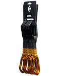 Black Diamond - 6er-Set Kletter-Schnellzüge - Hotforge Quickpack 12 Cm Amber  -