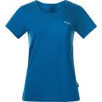Bergans Rabot Emblem Wool  Damen  T-Shirts blau Größe L Trekking  Schnell troc