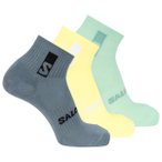 Salomon - Everyday Ankle 3-Pack - Multifunktionssocken 42-44 grau