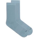 Icebreaker Lifestyle Fine Gauge Crew Herren Socken ( Hellblau L/XL)