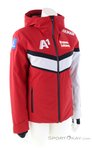 Colmar Traditional Striped Padded Damen Skijacke-Rot-L