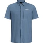 JACK WOLFSKIN Herren Hemd VANDRA S/S SHIRT M, Größe L in Blau