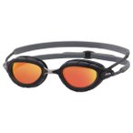 Zoggs - Predator Titanium - Schwimmbrille Gr Small grau/schwarz