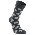 Ivanhoe of Sweden - Wool Sock Dot - Merinosocken 43-46 grau