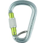 Edelrid HMS Bruce Steel Screw FG Karabiner  Karabiner silber Größe One Size Al