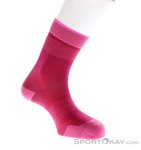 Lenz Merino Outdoor 1 Mid Socken-Pink-Rosa-35-38