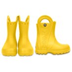 Crocs - Handle It Rain Boot Kids - Gummistiefel 36-37 gelb