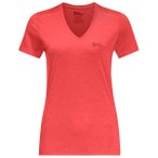 JACK WOLFSKIN Damen Shirt CROSSTRAIL T WOMEN, Größe S in Rot
