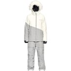 ONESKEE Damen Anzug Overall Parka, Größe S in Grau