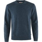 Fjällräven Övik Round-Neck  Herren  Pullover blau Größe M Lifestyle  Geruch