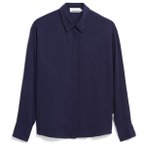 ARMEDANGELS - Women's Larisaana L/S - Bluse Gr XL blau