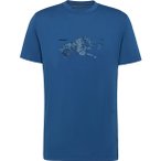 Mammut Mountain Fruendenhorn Herren T-Shirt ( Blau S)
