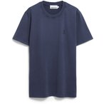 Armedangels Iconic å Maarkos Gmtdye  Herren  T-Shirts blue noon washed Größe 