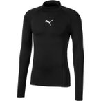 PUMA Herren Shirt LIGA Baselayer Tee LS Warm, Größe XXXL in Schwarz