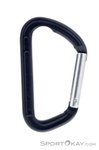 Austrialpin Zubehör Gerader Schnappkarabiner-Schwarz-One Size