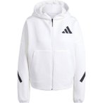 ADIDAS Damen Kapuzensweat adidas Z.N.E., Größe XL in Weiß