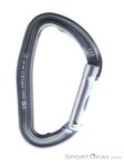 Petzl Djinn Straight Gate Schnappkarabiner-Grau-One Size
