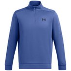 UNDER ARMOUR Herren Sweatshirt UA ARMOUR FLEECE 1/4 ZIP, Größe L in Blau