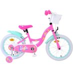 VOLARE Kinderfahrrad Barbie, 16  Zoll, Größe 29 cm in Pink