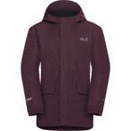 Jack Wolfskin Canvey  Kinder  Isolationsjacke lila Größe 164 Trekking  Wasserd