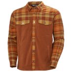 Helly Hansen - Lokka Fleece Shirt - Hemd Gr S braun