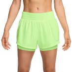 Nike One Dri-Fit 2-in-1 Damen Shorts ( Gelb L Größe,)