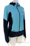 Dynafit Traverse Alpha Hooded Damen Outdoorjacke-Hell-Blau-XS
