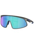 Oakley - Polarisierte Sonnenbrillen - Rslv Matte Grey Smoke Prizm Sapphire  - Gr