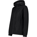 CMP Damen Regenjacke WOMAN JACKET FIX HOOD, Größe 46 in Schwarz