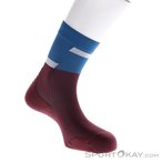 CEP The Run Mid Cut Damen Laufsocken-Dunkel-Rot-2