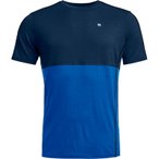 Ortovox Men's 185 Rock'n'Wool Short Sleeve - Funktionsshirt deep ocean XL