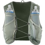 Salomon Active Skin 8 Set Trailrunningrucksack (Größe 8L | S, gruen)
