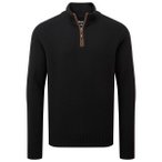 Sherpa - Kantega Quarter Zip Sweat - Merinopullover Gr S schwarz