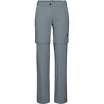 Mammut Hiking V Zip Off Hose Damen  Softshellhose grau Größe S Trekking  Elast