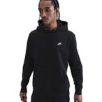 Nike Club Brushed Herren Hoodie ( Schwarz L Größe,)