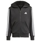 adidas - Kid's Essentials Full Zip Hoodie - Hoodie Gr 152 grau/schwarz
