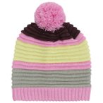 Color Kids - Kid's Hat Colorblock - Mütze Gr 50 cm rosa