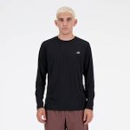 NEW BALANCE Herren T-Shirt Sport Essentials Long Sleeve, Größe L in Schwarz