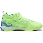 PUMA Kinder Fussball-Hallenschuhe ULTRA 5 MATCH IT + Mid Jr, Größe 38 in Grün