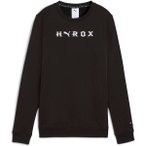 PUMA Damen Kapuzensweat W x HYROX HEAVYWEIGHT CREW, Größe S in Schwarz
