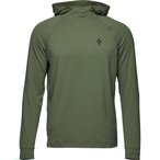 Black Diamond Alpenglow  Herren  Hoodies oliv Größe L Trekking  Kühlend