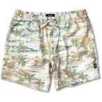 Roark Shorey Badehose Herren  Badeshorts beige Größe L Lifestyle  Wasserabweis